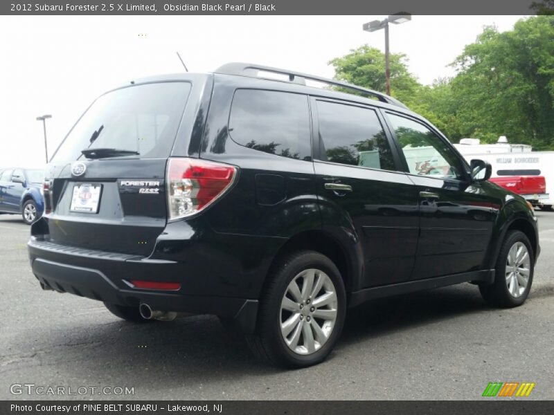 Obsidian Black Pearl / Black 2012 Subaru Forester 2.5 X Limited