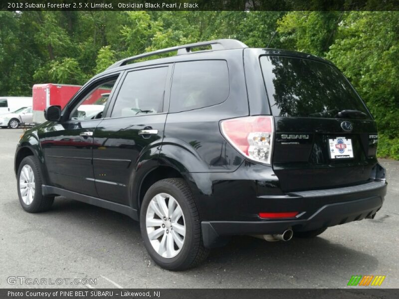 Obsidian Black Pearl / Black 2012 Subaru Forester 2.5 X Limited