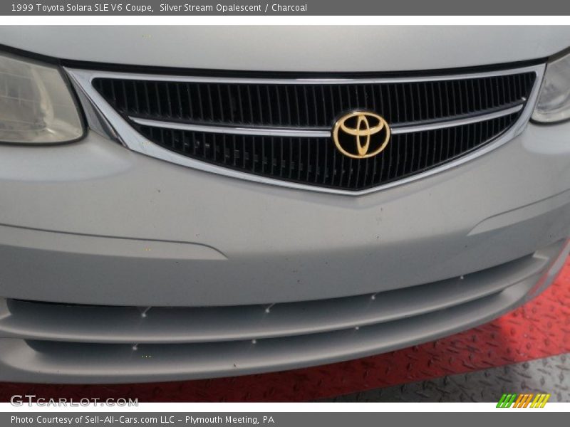 Silver Stream Opalescent / Charcoal 1999 Toyota Solara SLE V6 Coupe