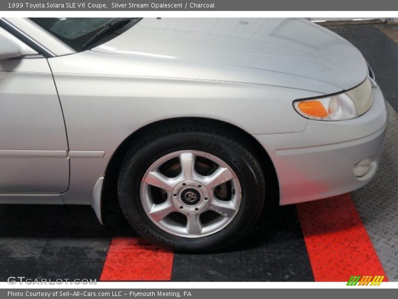 Silver Stream Opalescent / Charcoal 1999 Toyota Solara SLE V6 Coupe