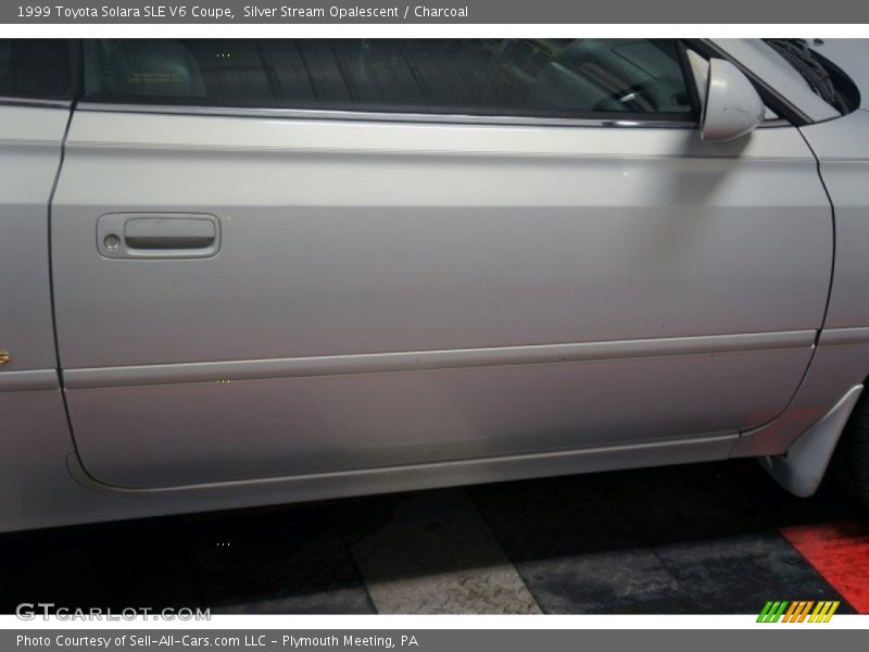 Silver Stream Opalescent / Charcoal 1999 Toyota Solara SLE V6 Coupe