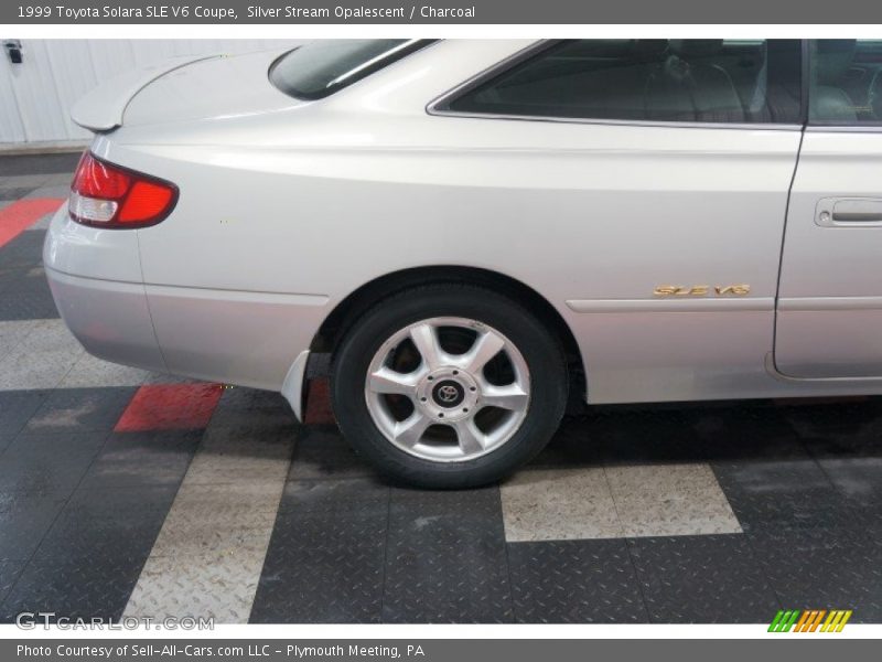 Silver Stream Opalescent / Charcoal 1999 Toyota Solara SLE V6 Coupe