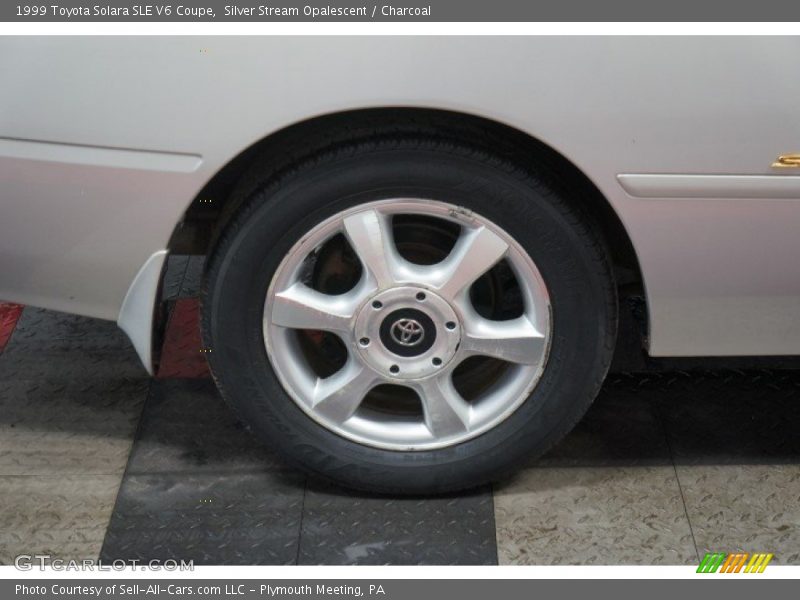 Silver Stream Opalescent / Charcoal 1999 Toyota Solara SLE V6 Coupe