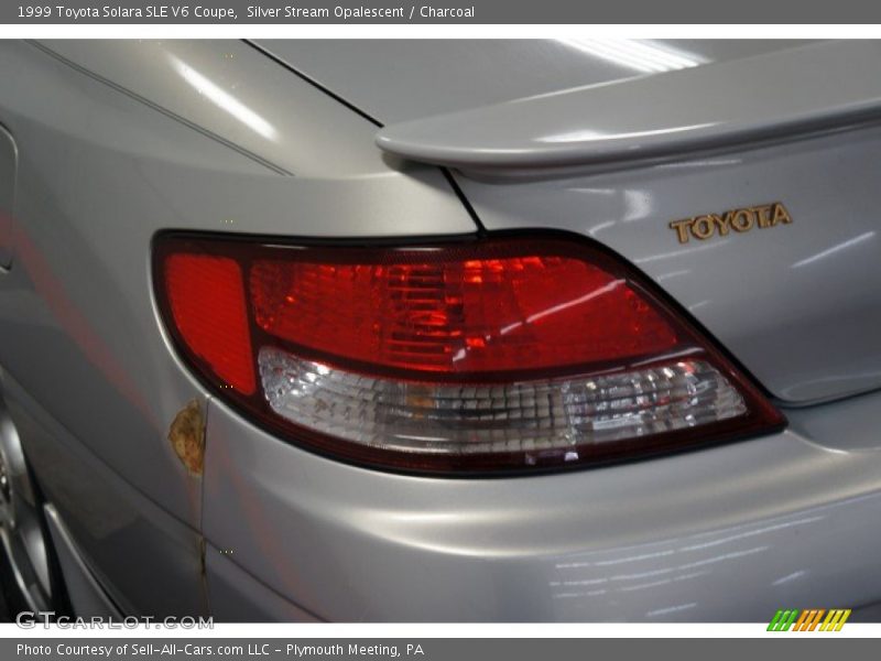 Silver Stream Opalescent / Charcoal 1999 Toyota Solara SLE V6 Coupe