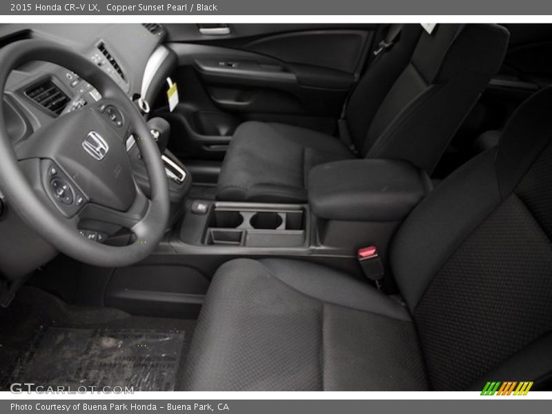 Copper Sunset Pearl / Black 2015 Honda CR-V LX