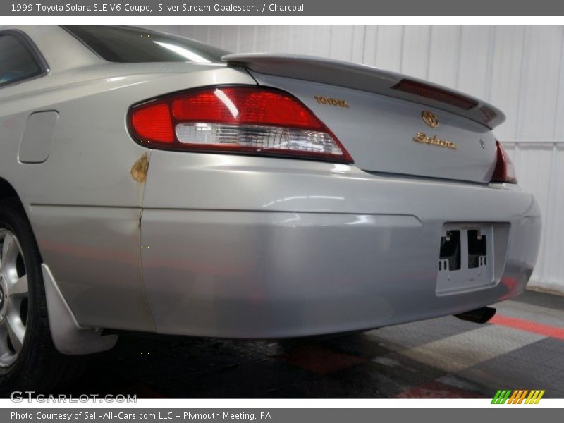 Silver Stream Opalescent / Charcoal 1999 Toyota Solara SLE V6 Coupe