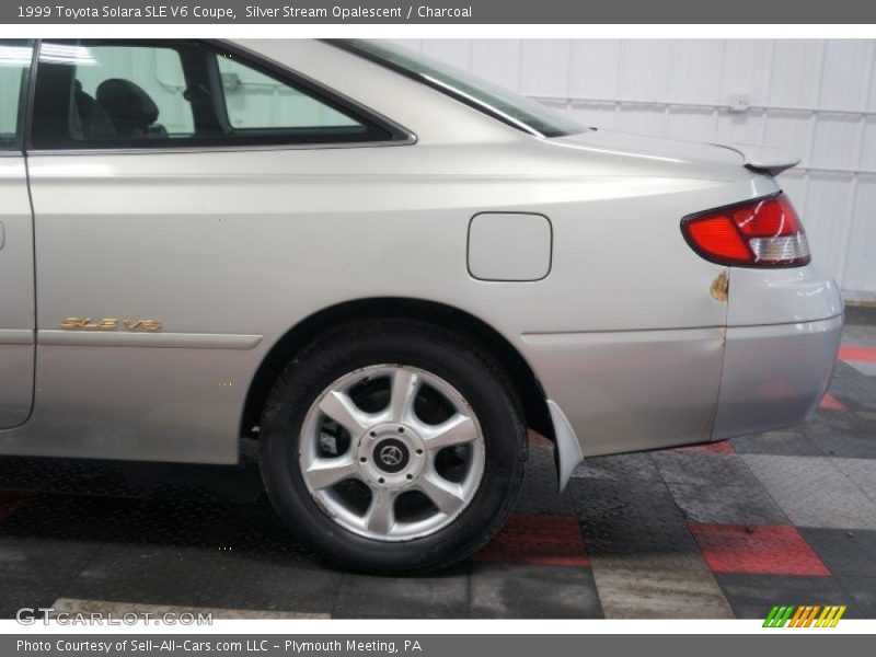 Silver Stream Opalescent / Charcoal 1999 Toyota Solara SLE V6 Coupe