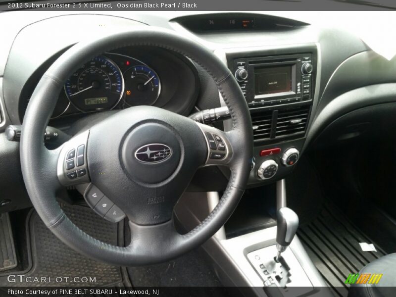 Obsidian Black Pearl / Black 2012 Subaru Forester 2.5 X Limited