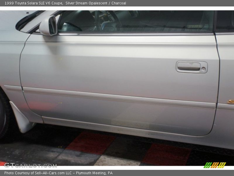 Silver Stream Opalescent / Charcoal 1999 Toyota Solara SLE V6 Coupe
