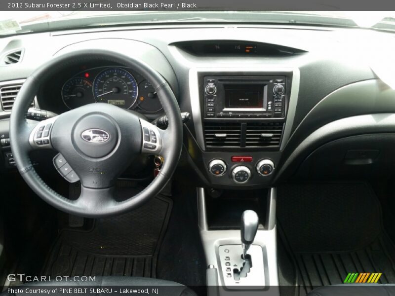 Obsidian Black Pearl / Black 2012 Subaru Forester 2.5 X Limited