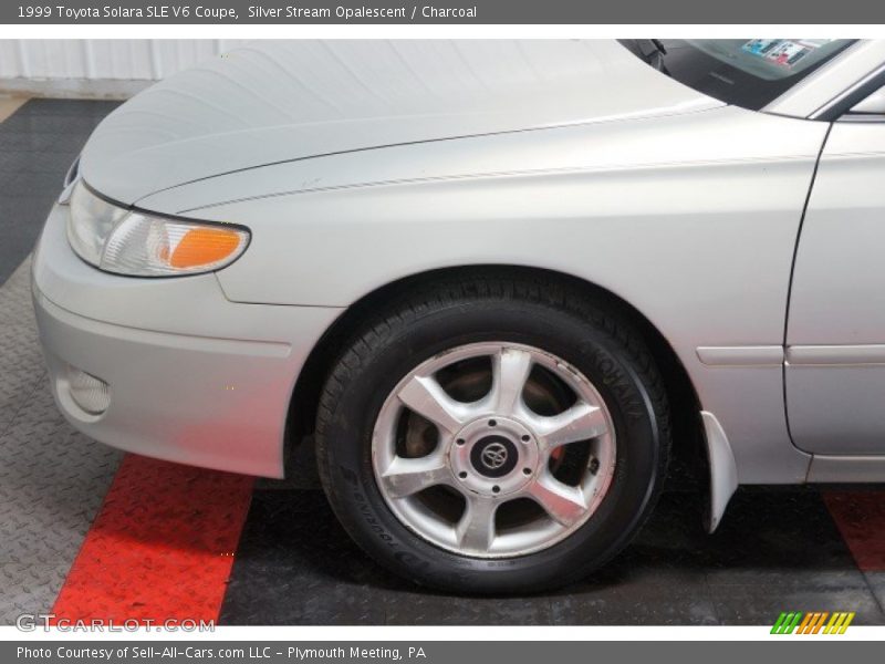 Silver Stream Opalescent / Charcoal 1999 Toyota Solara SLE V6 Coupe
