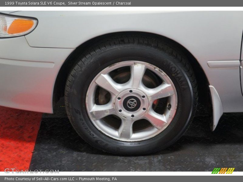 Silver Stream Opalescent / Charcoal 1999 Toyota Solara SLE V6 Coupe