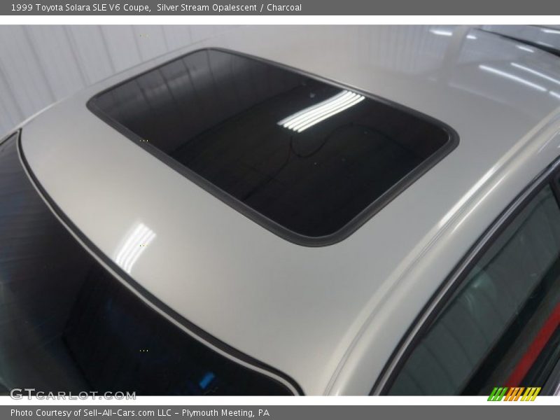 Silver Stream Opalescent / Charcoal 1999 Toyota Solara SLE V6 Coupe
