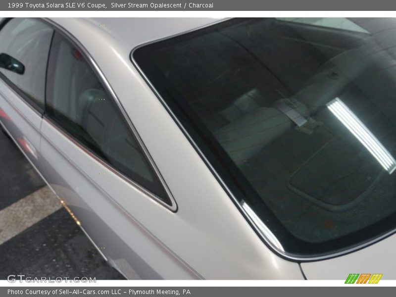 Silver Stream Opalescent / Charcoal 1999 Toyota Solara SLE V6 Coupe