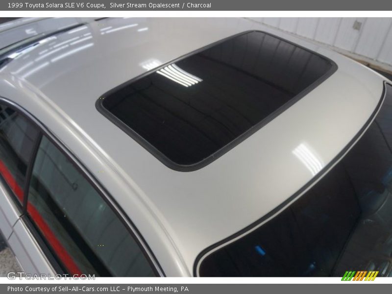 Silver Stream Opalescent / Charcoal 1999 Toyota Solara SLE V6 Coupe