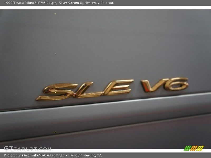Silver Stream Opalescent / Charcoal 1999 Toyota Solara SLE V6 Coupe