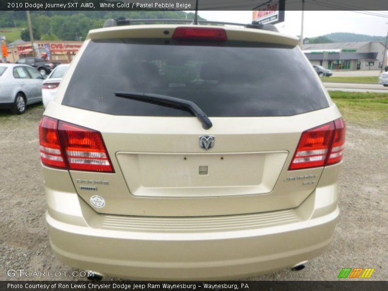 White Gold / Pastel Pebble Beige 2010 Dodge Journey SXT AWD