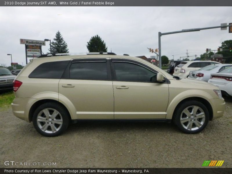 White Gold / Pastel Pebble Beige 2010 Dodge Journey SXT AWD