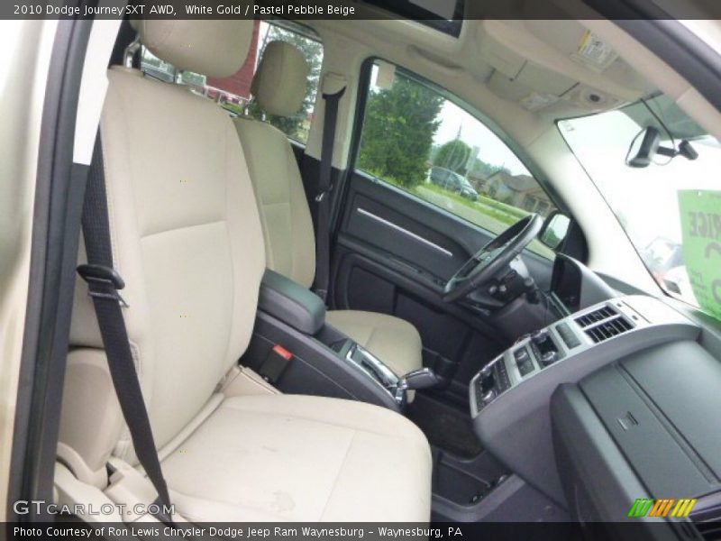 White Gold / Pastel Pebble Beige 2010 Dodge Journey SXT AWD