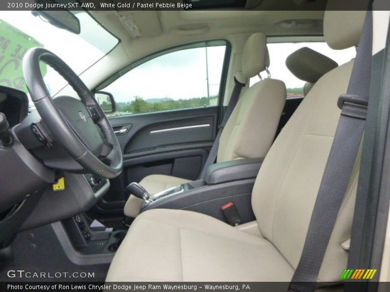 White Gold / Pastel Pebble Beige 2010 Dodge Journey SXT AWD