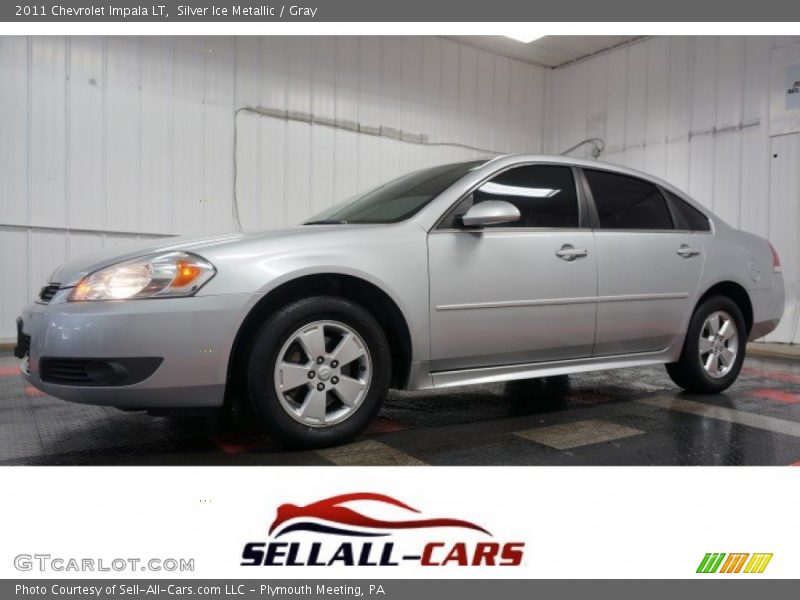 Silver Ice Metallic / Gray 2011 Chevrolet Impala LT