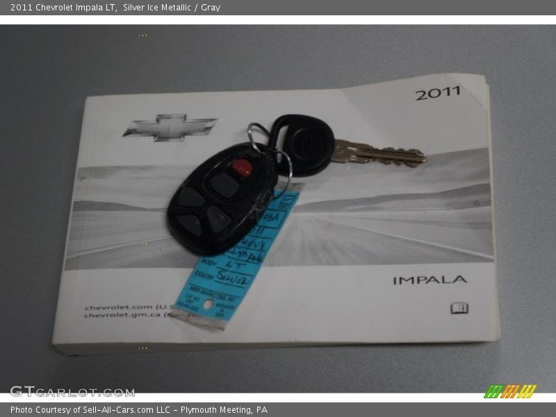 Silver Ice Metallic / Gray 2011 Chevrolet Impala LT