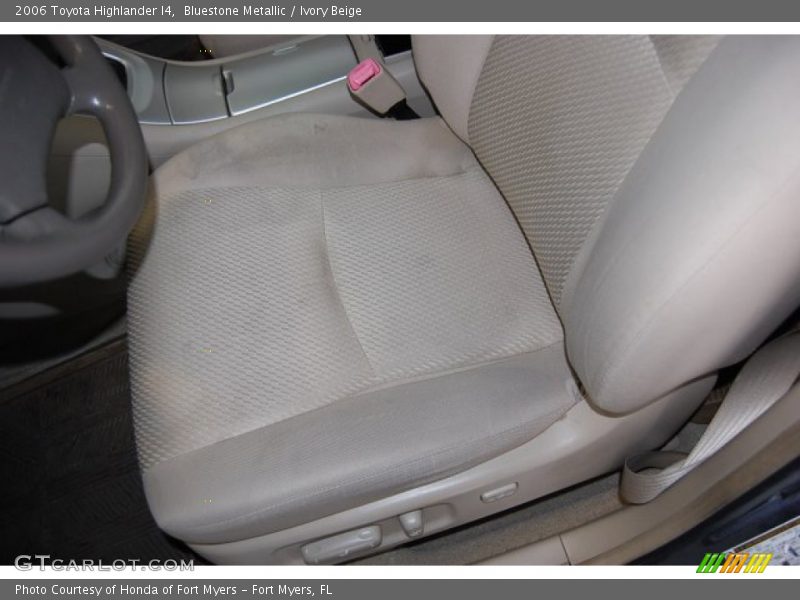 Bluestone Metallic / Ivory Beige 2006 Toyota Highlander I4