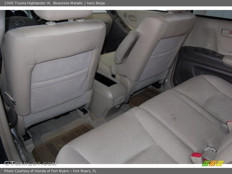Bluestone Metallic / Ivory Beige 2006 Toyota Highlander I4