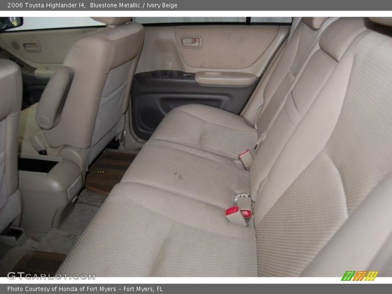 Bluestone Metallic / Ivory Beige 2006 Toyota Highlander I4