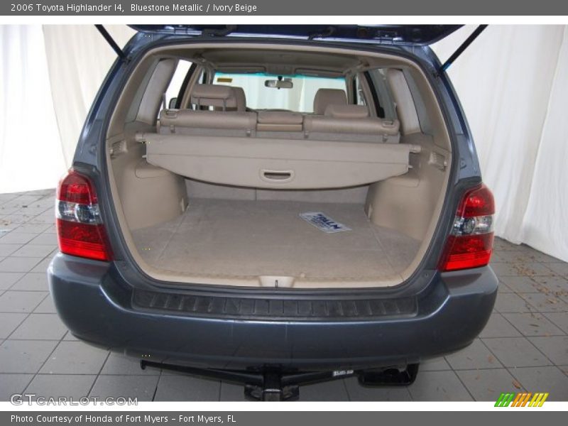 Bluestone Metallic / Ivory Beige 2006 Toyota Highlander I4