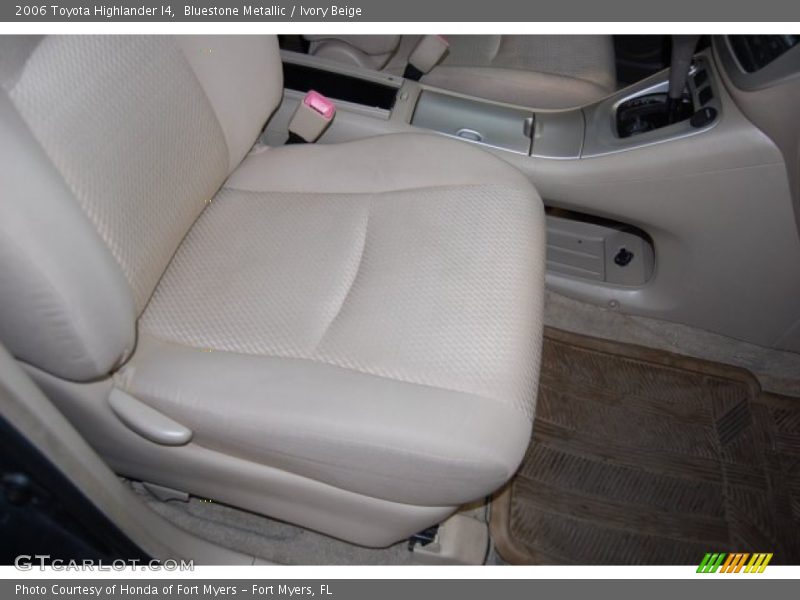 Bluestone Metallic / Ivory Beige 2006 Toyota Highlander I4
