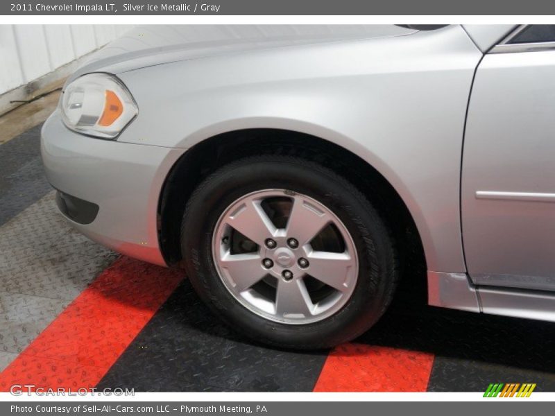 Silver Ice Metallic / Gray 2011 Chevrolet Impala LT