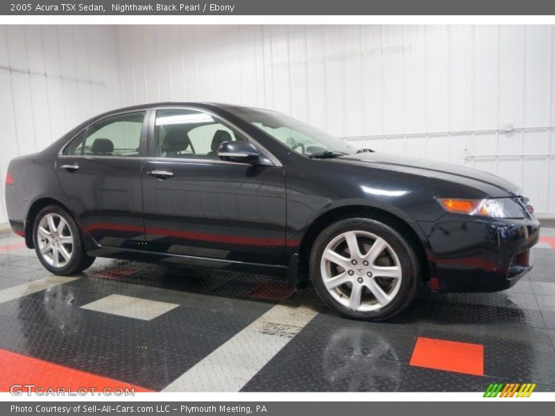 Nighthawk Black Pearl / Ebony 2005 Acura TSX Sedan