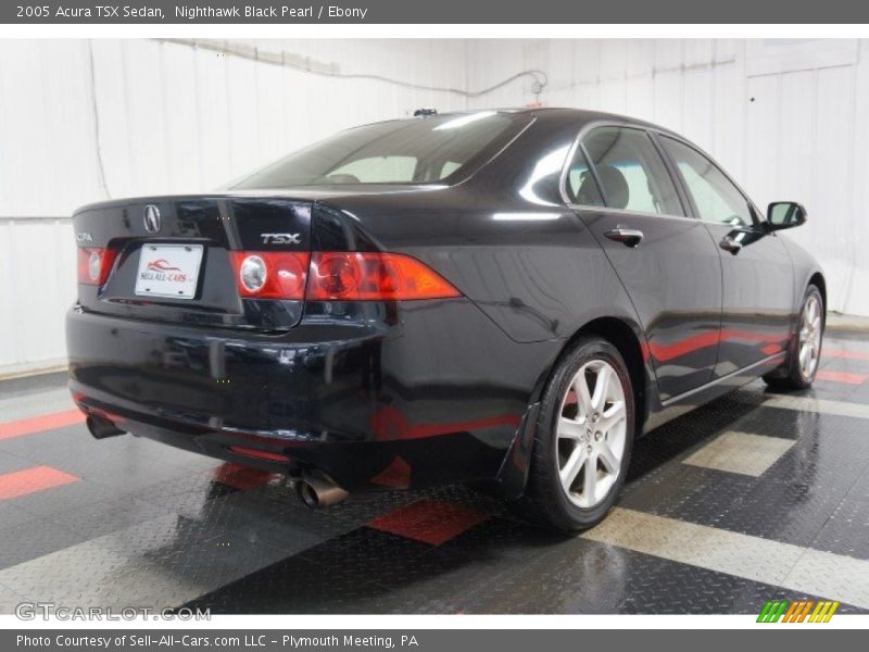 Nighthawk Black Pearl / Ebony 2005 Acura TSX Sedan