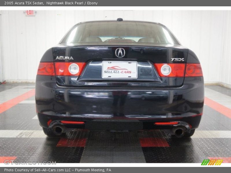 Nighthawk Black Pearl / Ebony 2005 Acura TSX Sedan