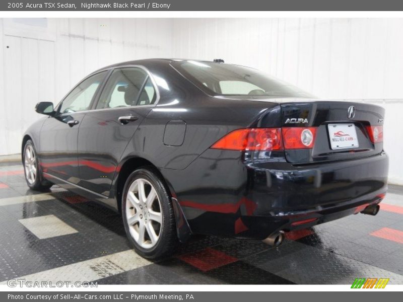 Nighthawk Black Pearl / Ebony 2005 Acura TSX Sedan