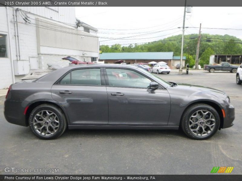 Granite Crystal Metallic / Black 2015 Chrysler 300 S AWD