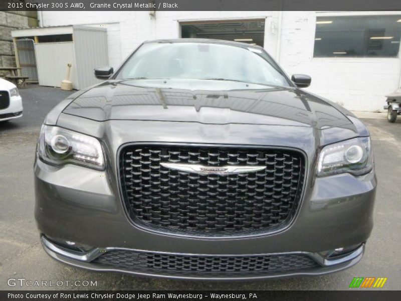 Granite Crystal Metallic / Black 2015 Chrysler 300 S AWD