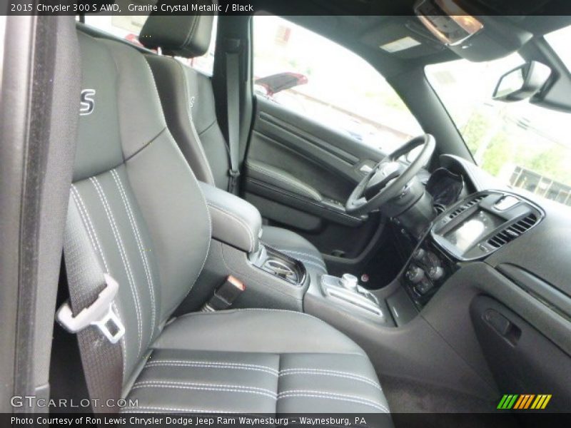 Granite Crystal Metallic / Black 2015 Chrysler 300 S AWD