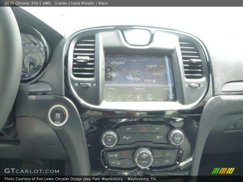 Granite Crystal Metallic / Black 2015 Chrysler 300 S AWD