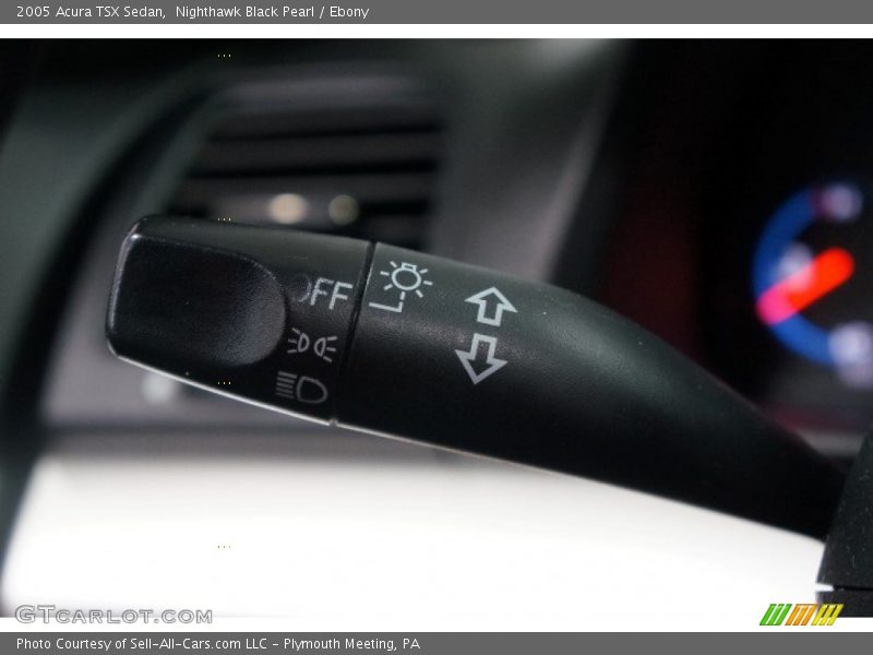 Nighthawk Black Pearl / Ebony 2005 Acura TSX Sedan