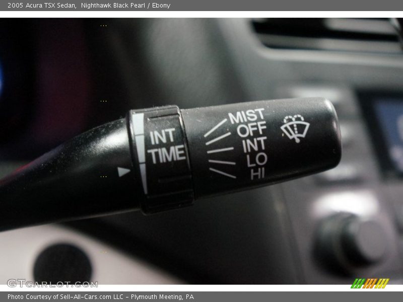 Nighthawk Black Pearl / Ebony 2005 Acura TSX Sedan