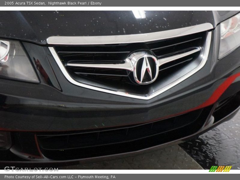 Nighthawk Black Pearl / Ebony 2005 Acura TSX Sedan