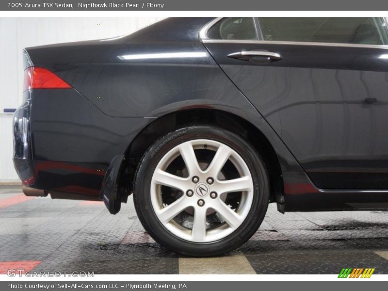 Nighthawk Black Pearl / Ebony 2005 Acura TSX Sedan