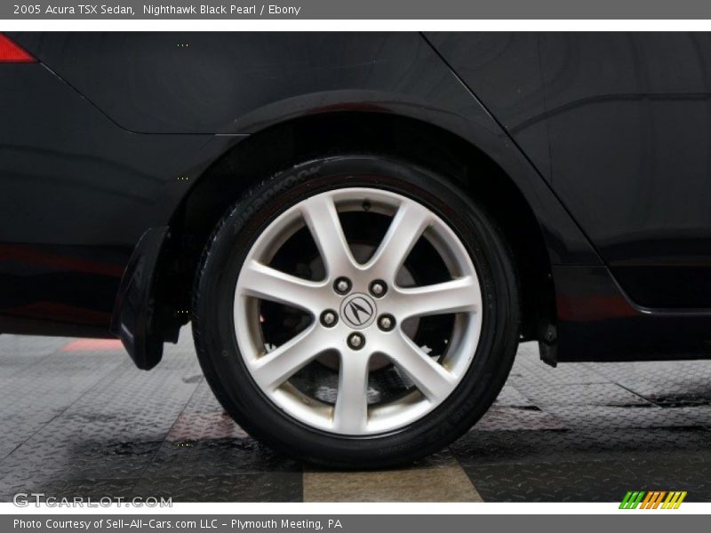 Nighthawk Black Pearl / Ebony 2005 Acura TSX Sedan