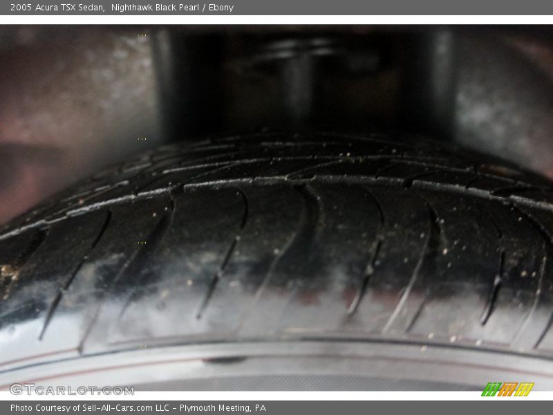 Nighthawk Black Pearl / Ebony 2005 Acura TSX Sedan