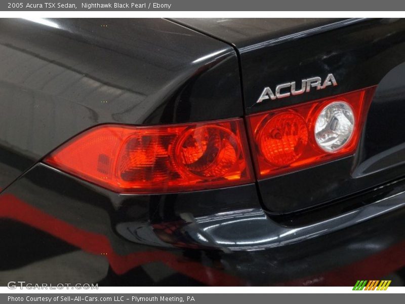 Nighthawk Black Pearl / Ebony 2005 Acura TSX Sedan