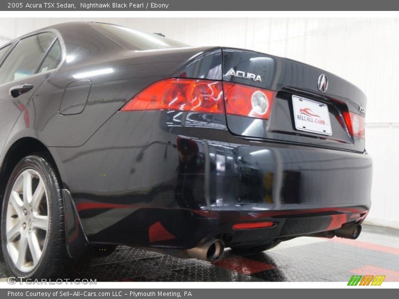 Nighthawk Black Pearl / Ebony 2005 Acura TSX Sedan