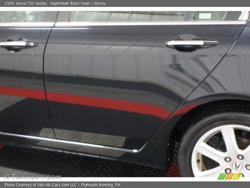 Nighthawk Black Pearl / Ebony 2005 Acura TSX Sedan