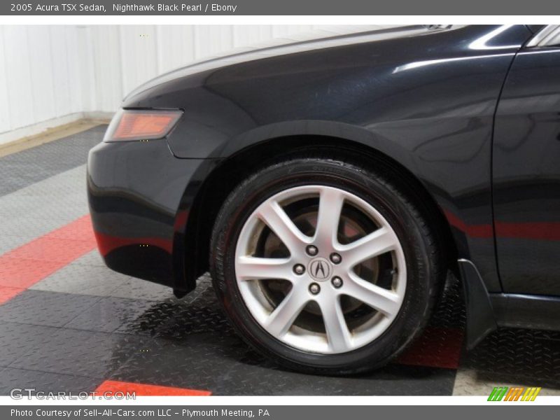 Nighthawk Black Pearl / Ebony 2005 Acura TSX Sedan